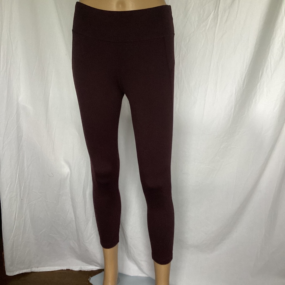 Sweaty Betty All Day 7/8 Contour Leggings - Butter Soft. Eggplant. M.